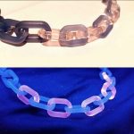 UV Reactive Glass Chain